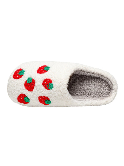 HOME SLIPPERS STRAWBERRY