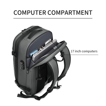 Sistema de compresión al vacío para mochilas de viaje
