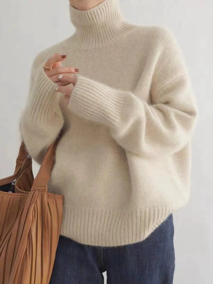 Rollkragenpullover aus Kaschmir Savagi
