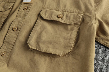 Camisa cargo vintage negra