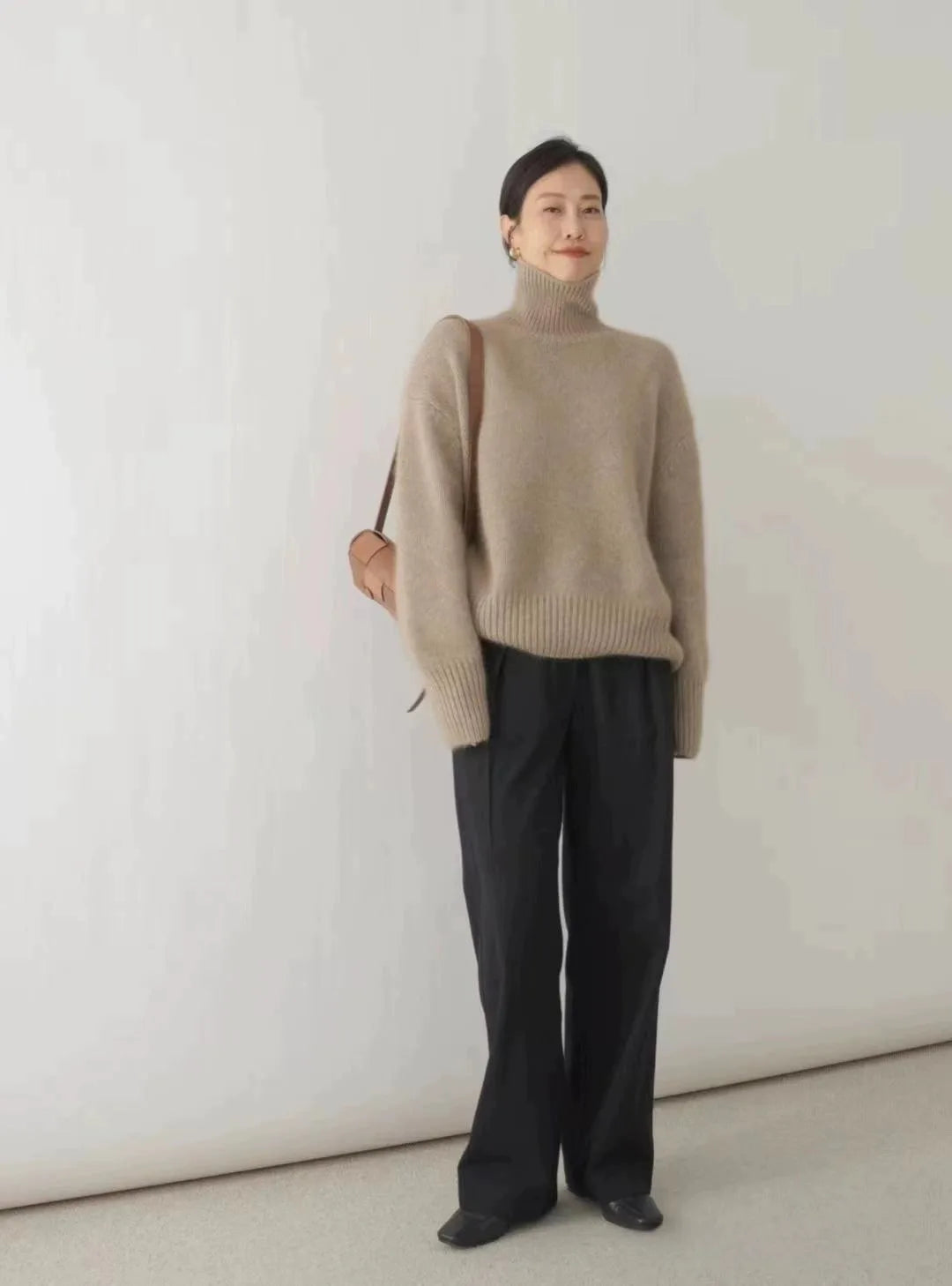 Rollkragenpullover aus Kaschmir Savagi