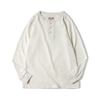 Camiseta Henley de manga larga