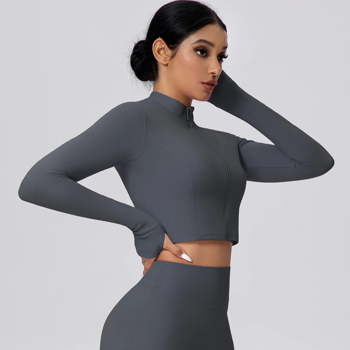 Seamless Zipper Jacket