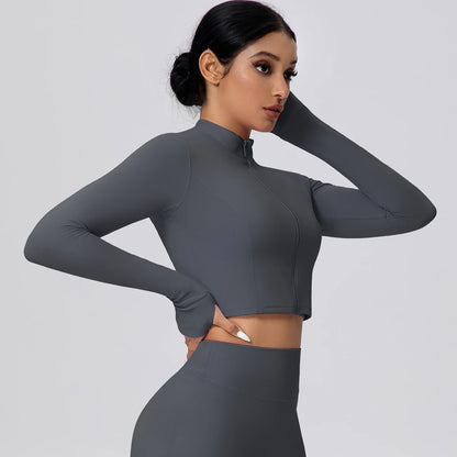 Seamless Zipper Jacket