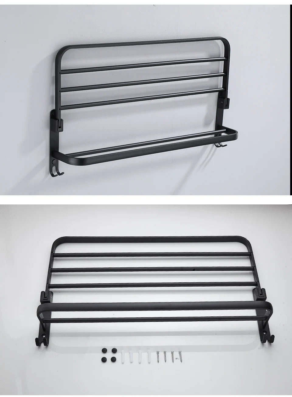 Soporte plegable para montaje en pared
