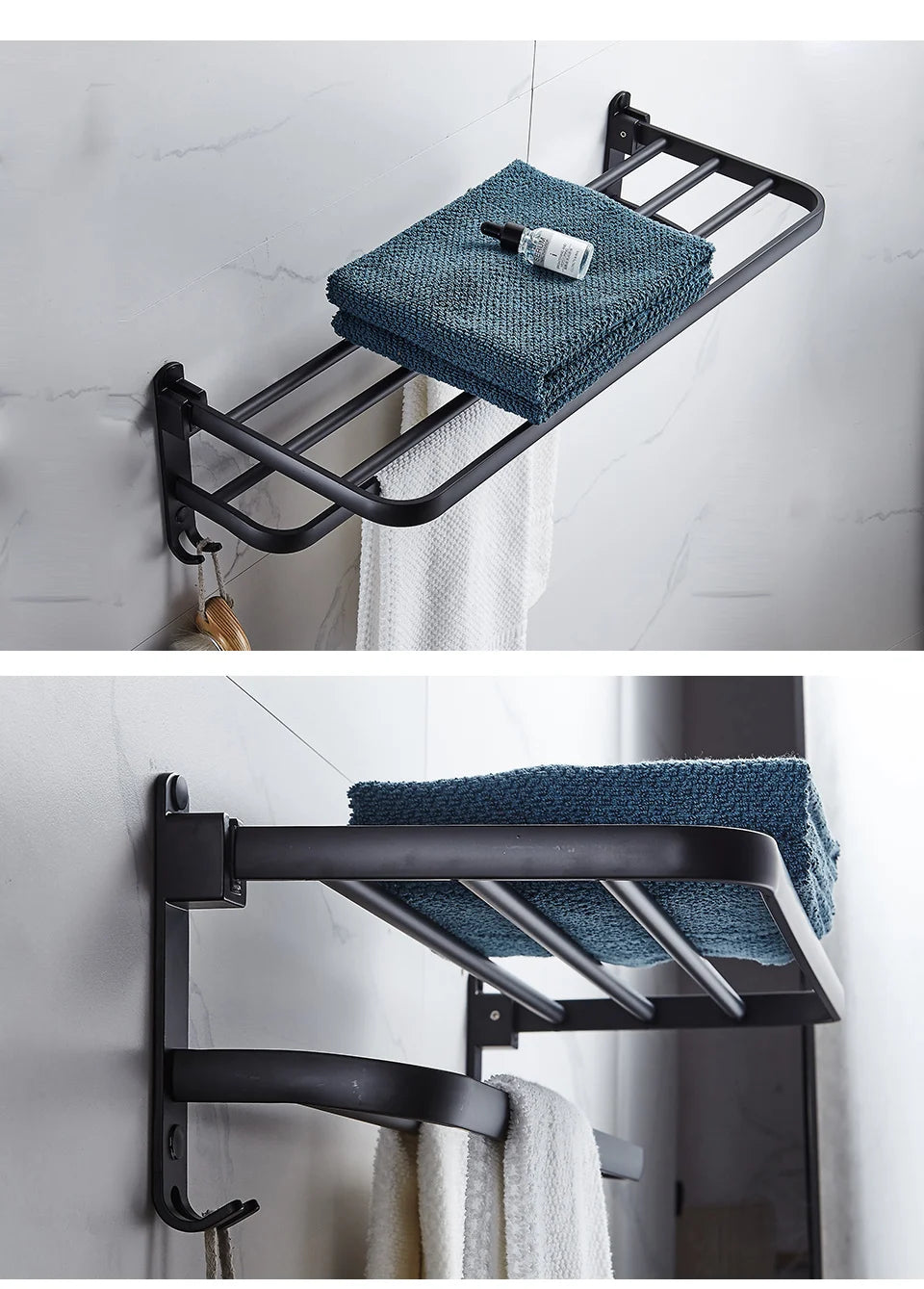 Soporte plegable para montaje en pared