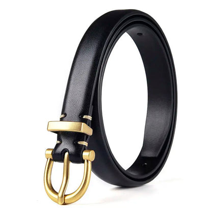 THIN BUCKLE BELT POSH