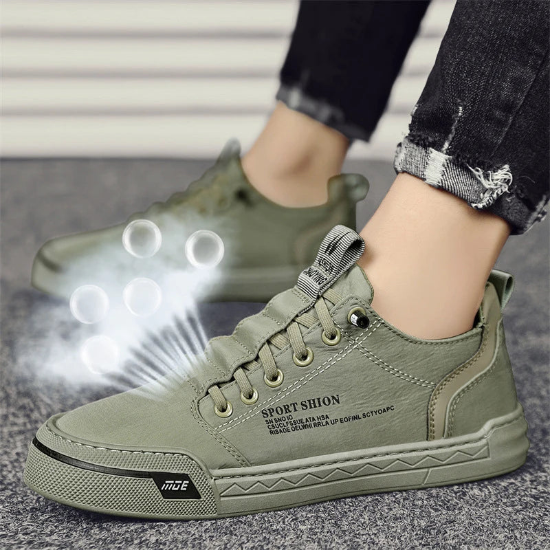 Herren Sneakers Armeegrün Savagi