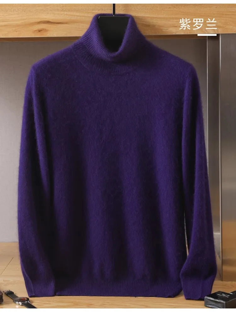 Kaschmirpullover mit hohem Revers Savagi