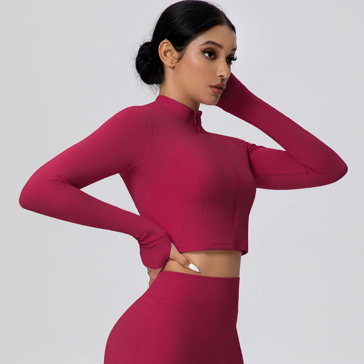 Seamless Zipper Jacket