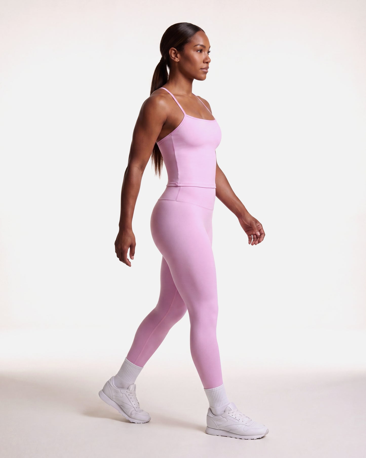 VARCEA Pink Cross Back Tank