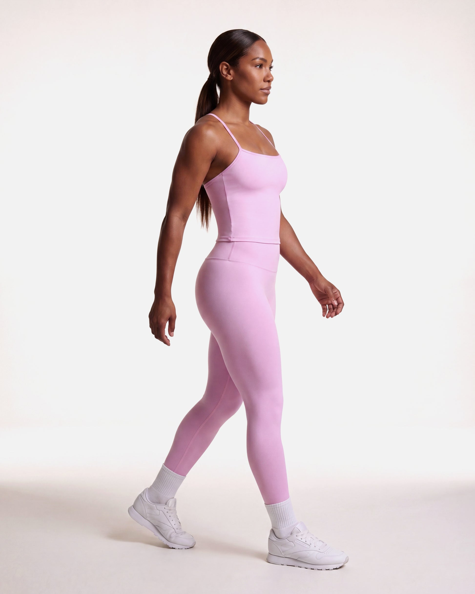 VARCEA Pink Cross Back Tank
