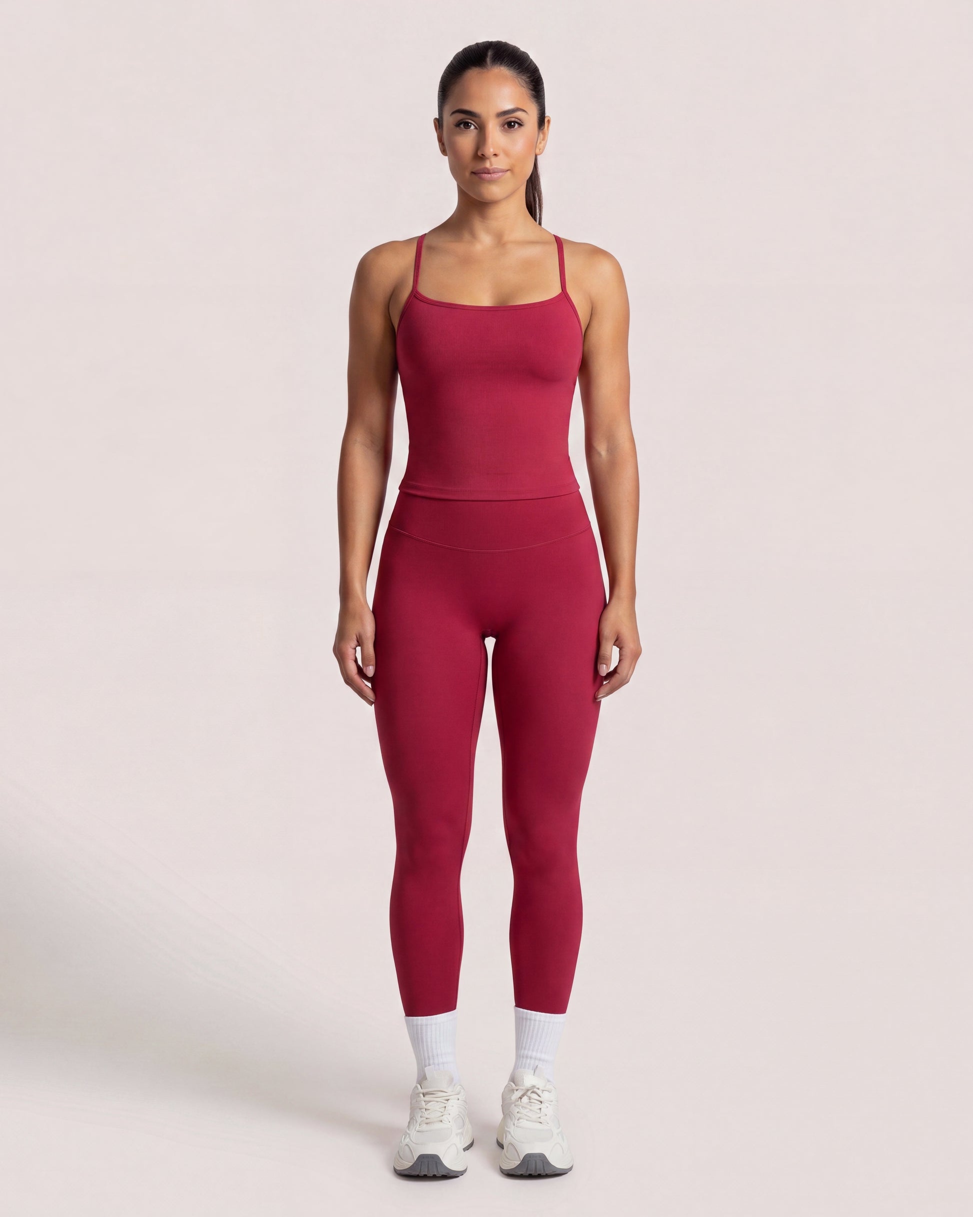 VARCEA Red Cross Back Tank
