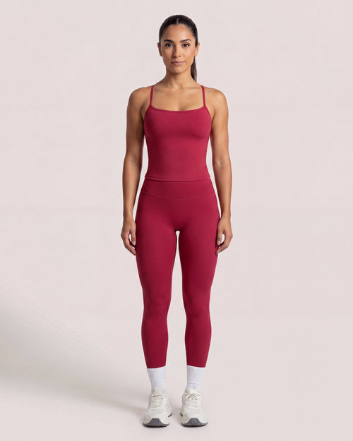 VARCEA Red Cross Back Tank