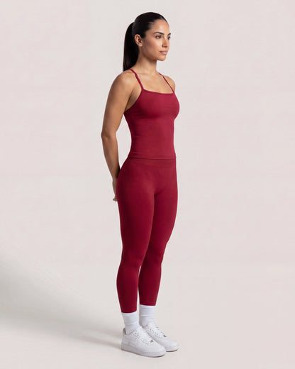 VARCEA Red Cross Back Tank
