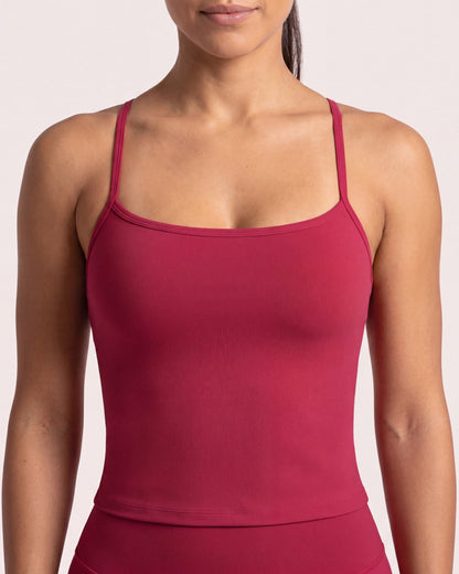 VARCEA Red Cross Back Tank