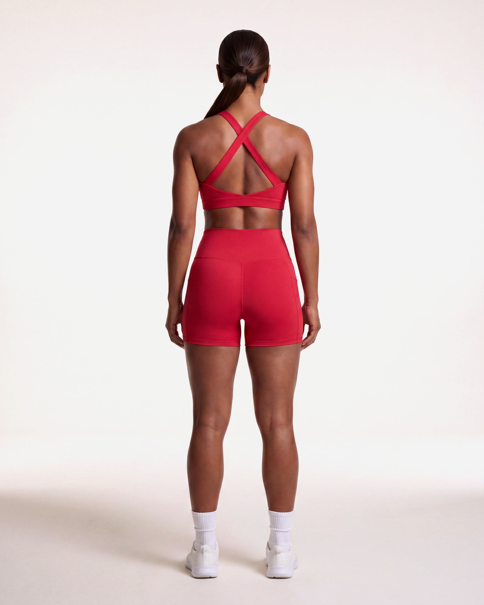 VARCEA Red Cross Sports Bra