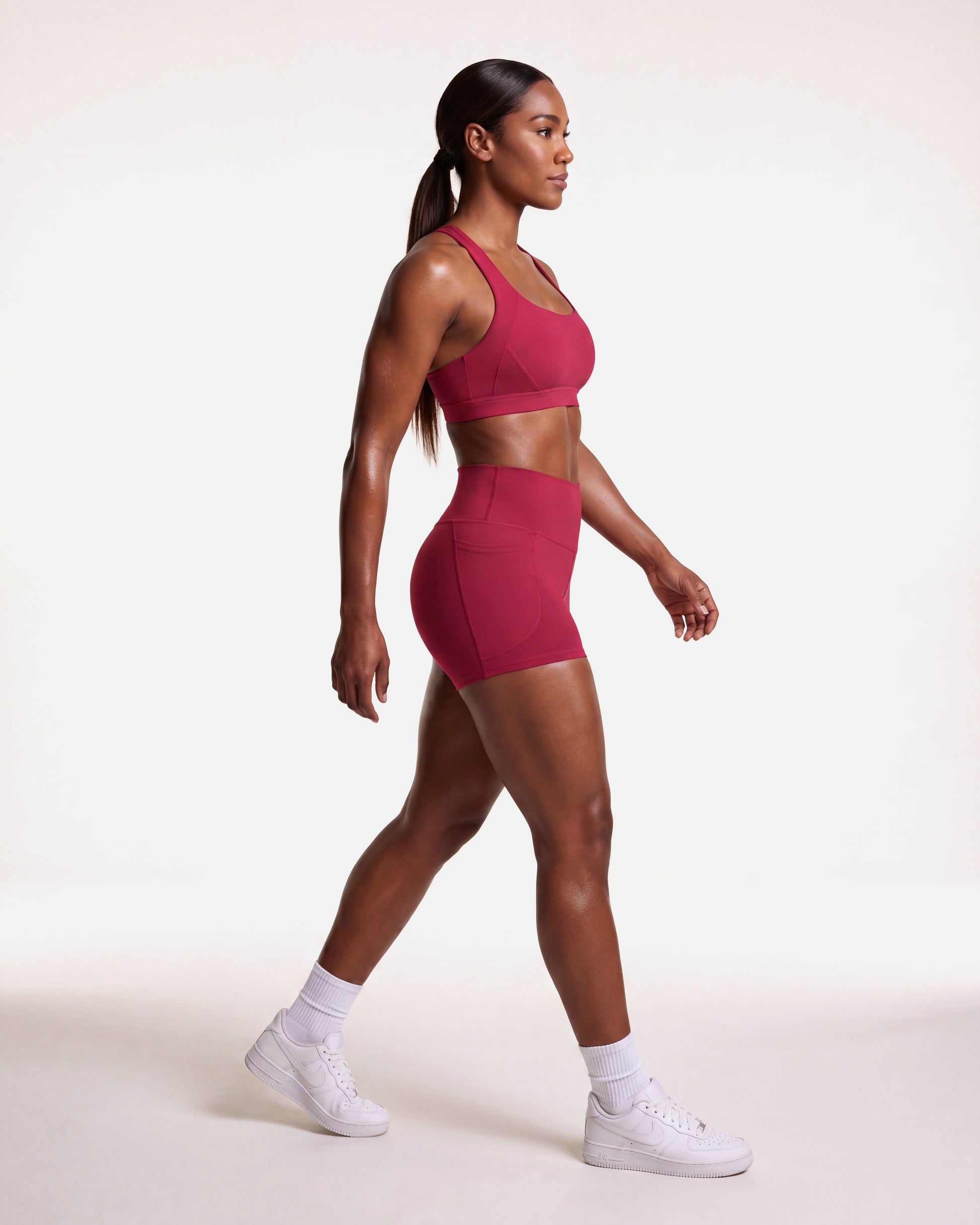 VARCEA Red Cross Sports Bra