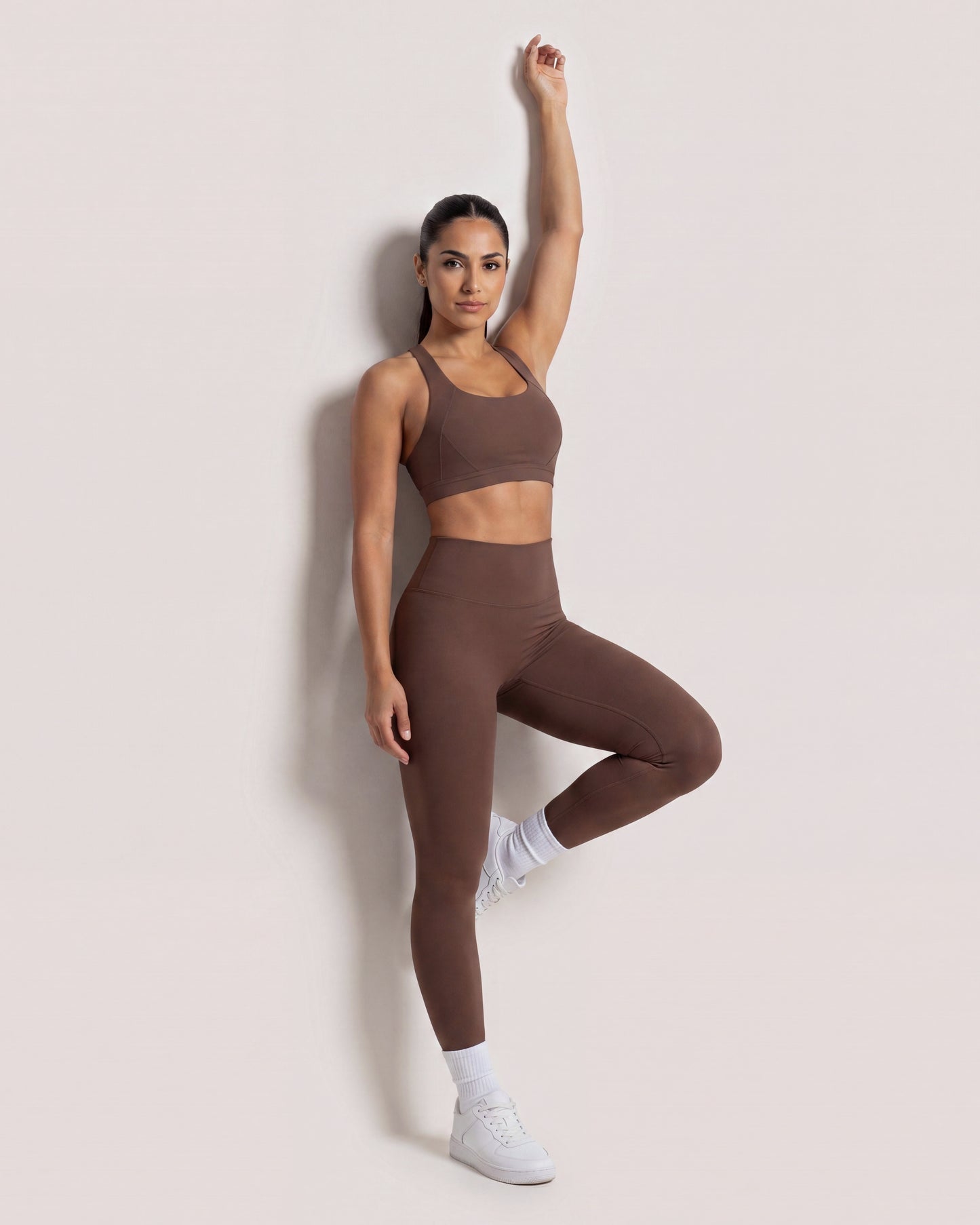 VARCEA Brown High Seamless Legging