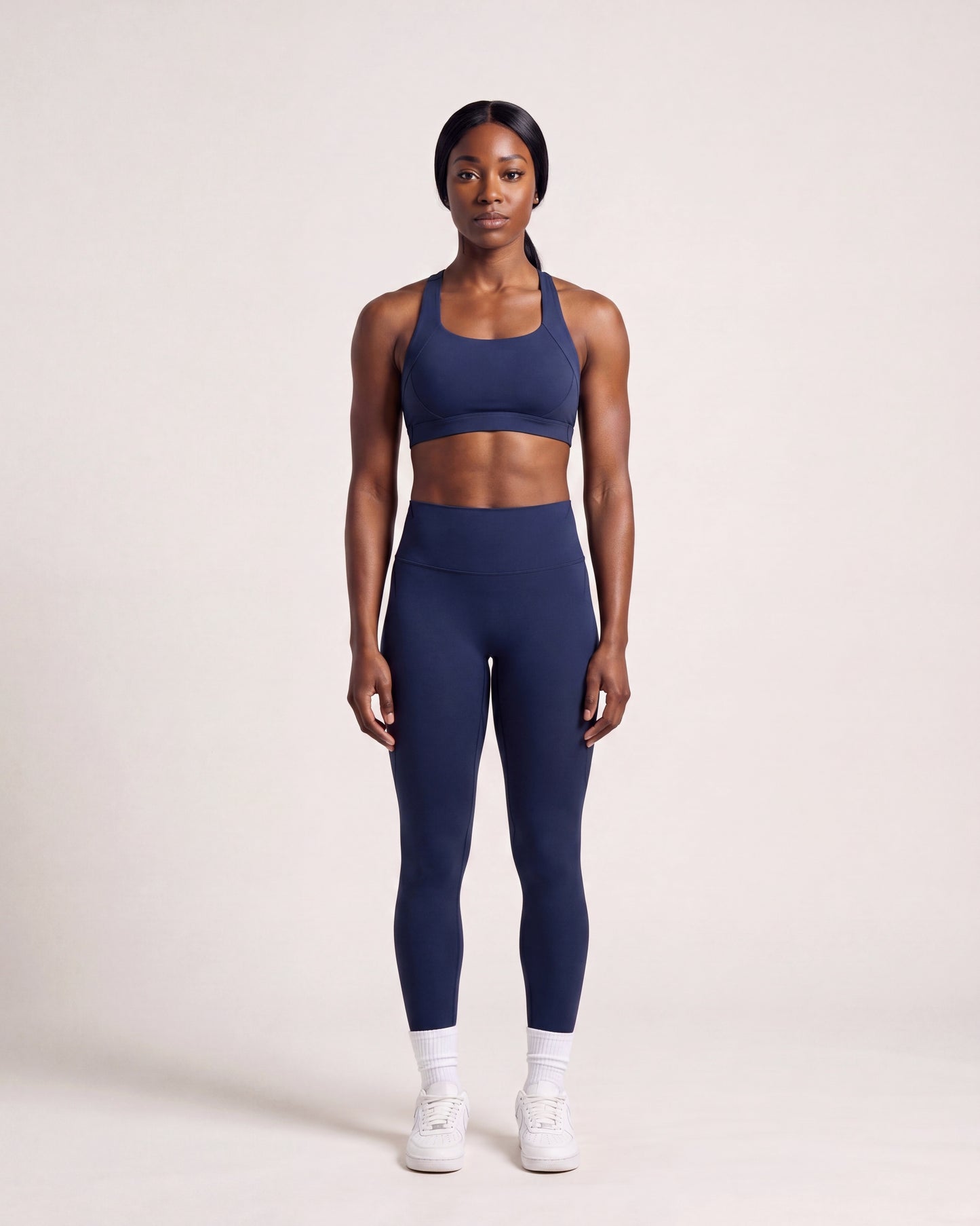 VARCEA Navy High Seamless Legging