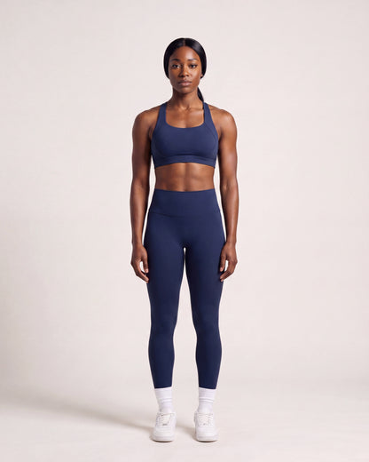 VARCEA Navy High Seamless Legging