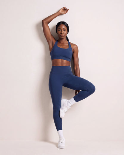 VARCEA Navy High Seamless Legging
