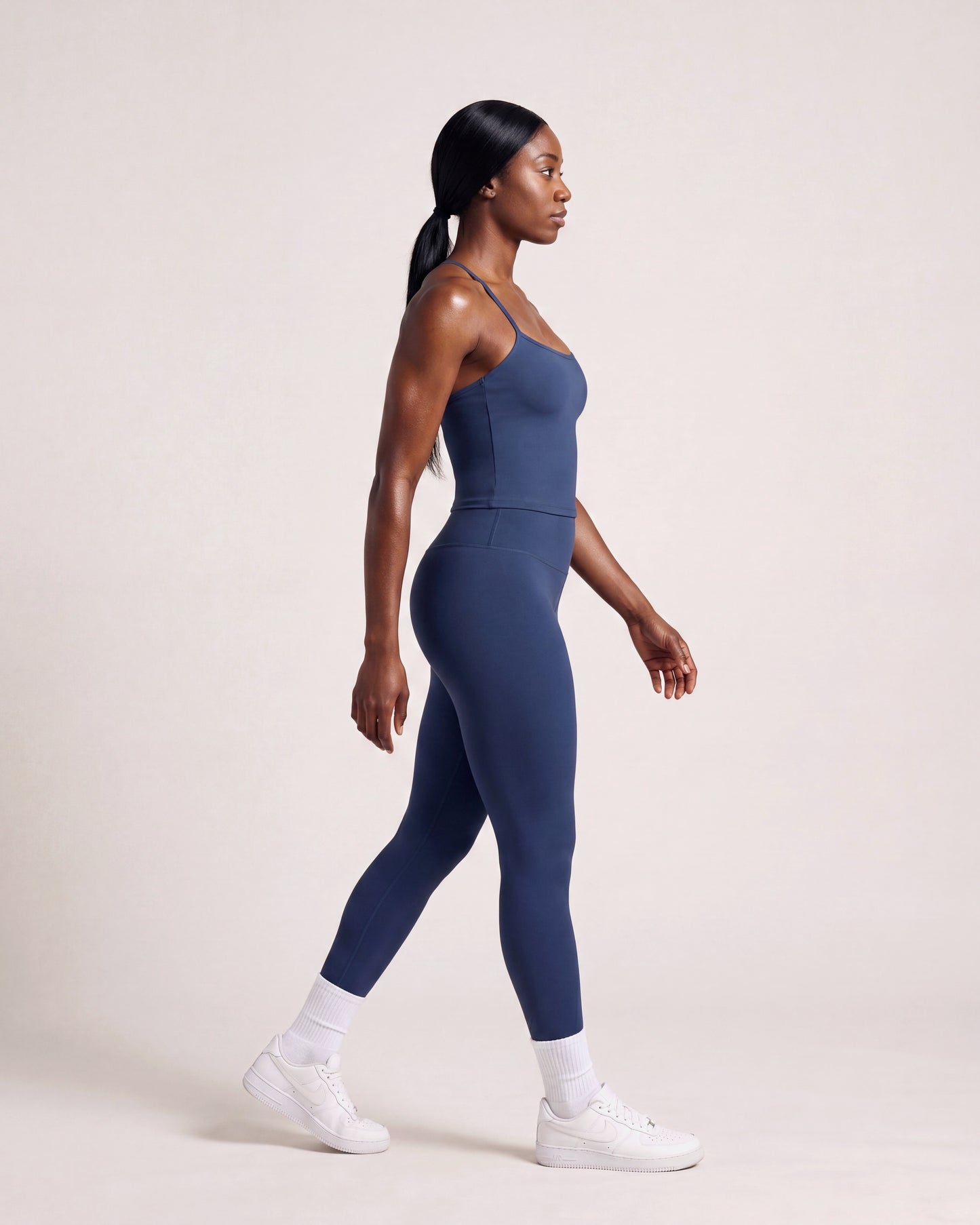 VARCEA Navy High Seamless Legging