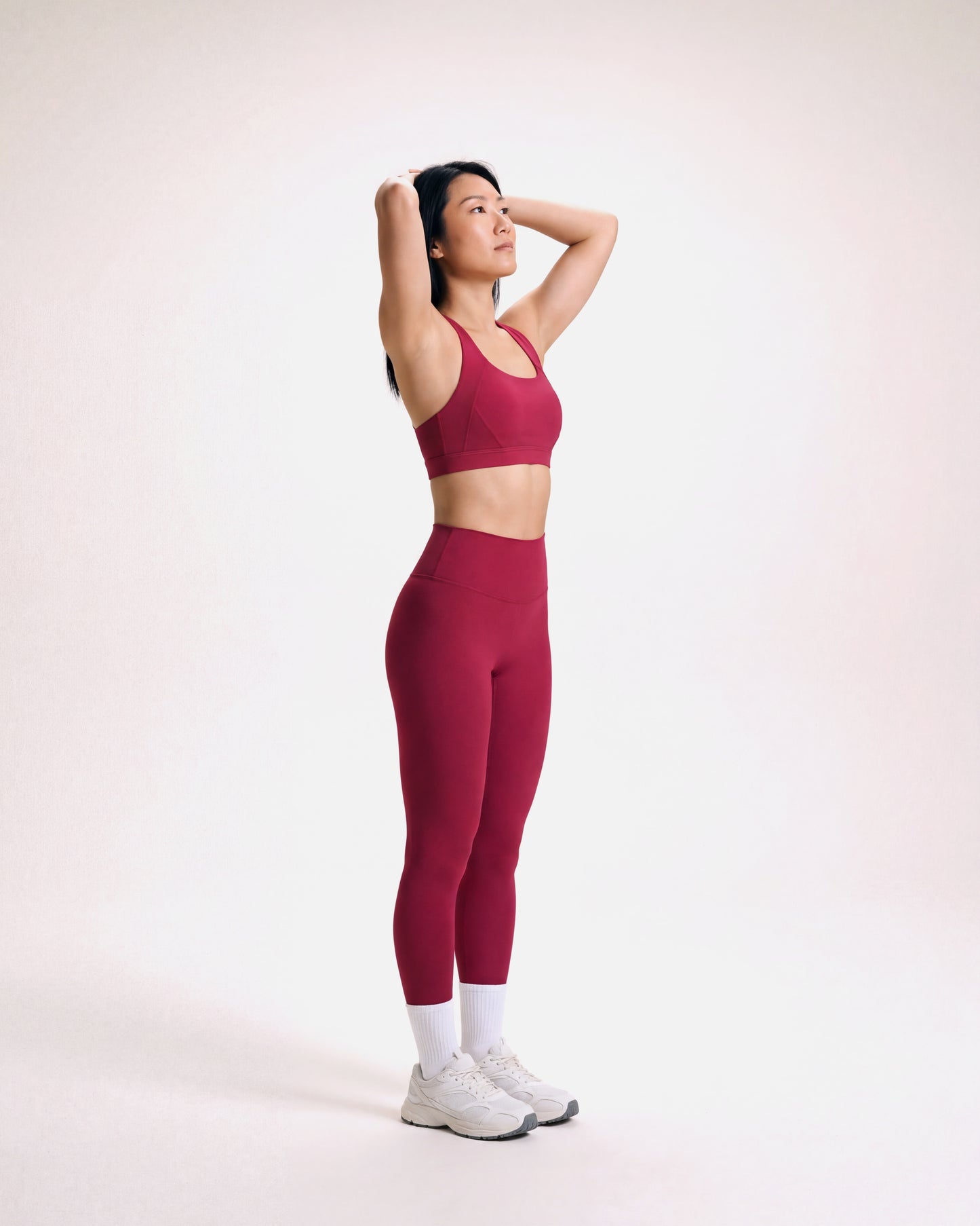 VARCEA Red High Seamless Legging