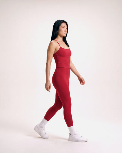 VARCEA Red High Seamless Legging