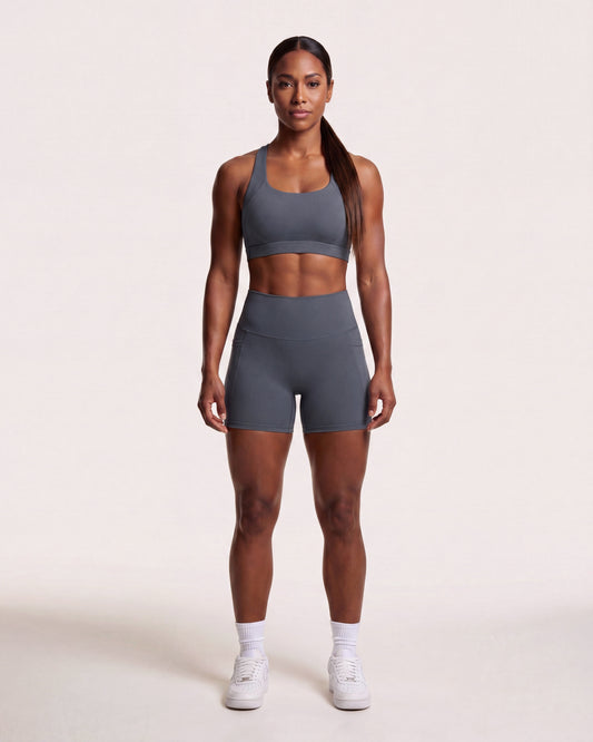 VARCEA Graphite Gray Pocket Shorts