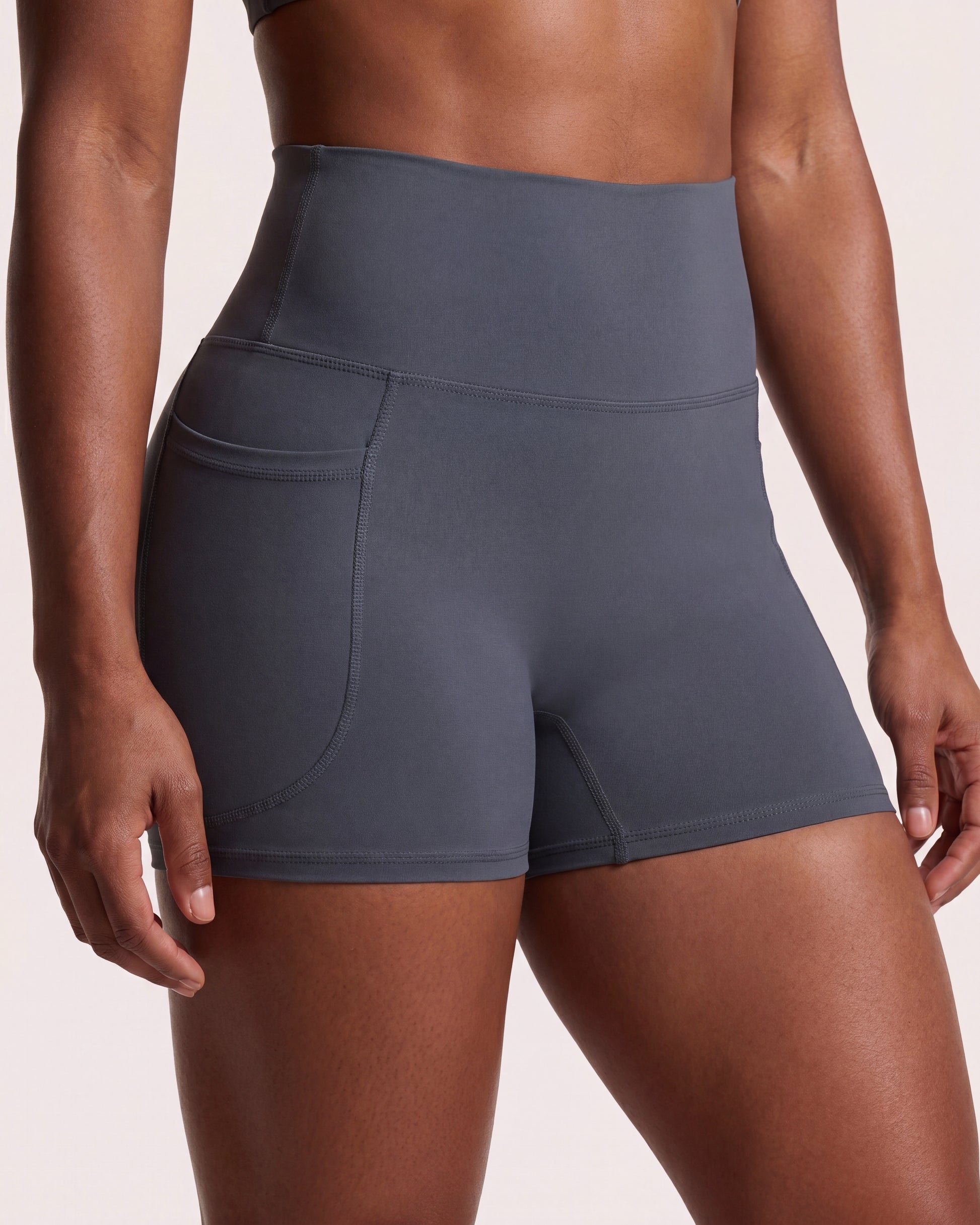 VARCEA Graphite Gray Pocket Shorts