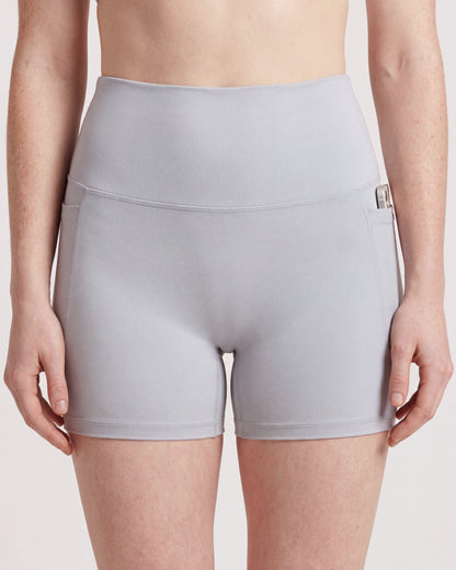 VARCEA Light Gray Pocket Shorts