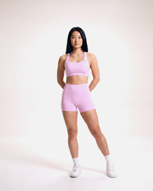 VARCEA Pink Pocket Shorts