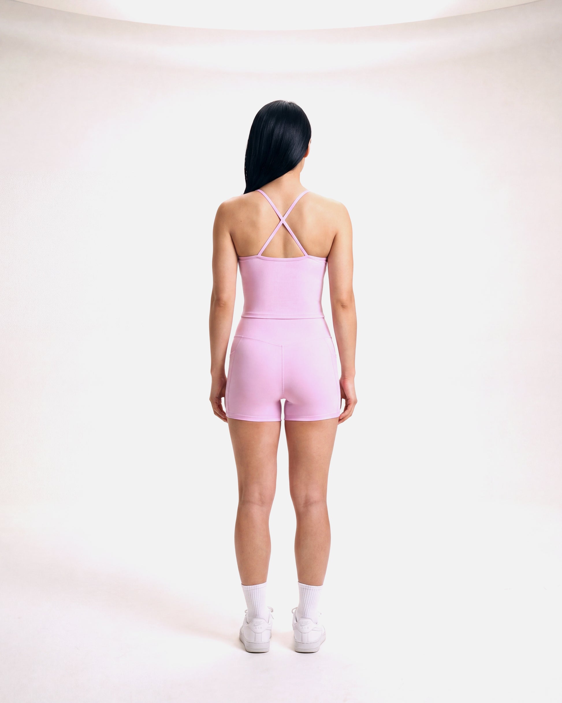 VARCEA Pink Pocket Shorts
