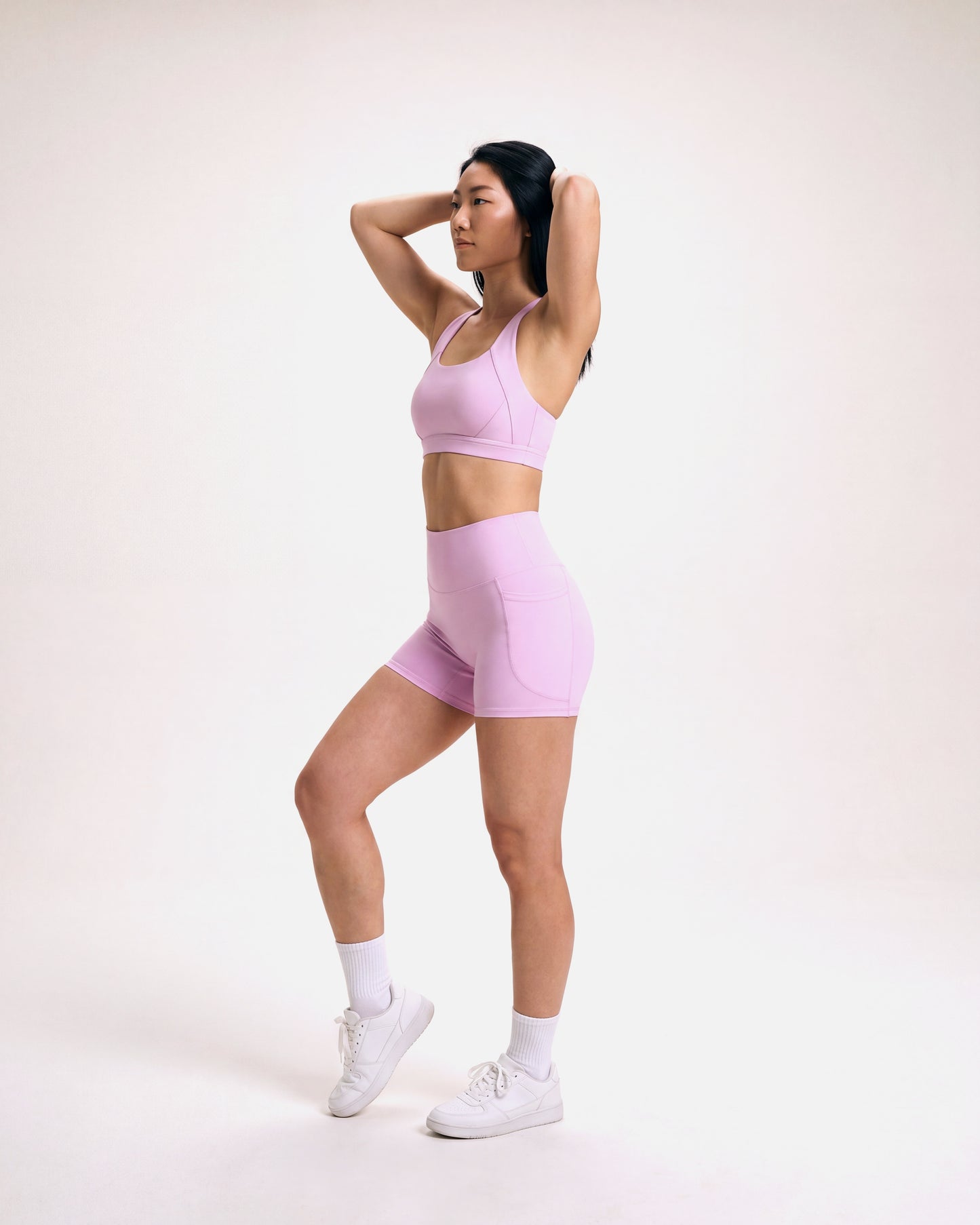 VARCEA Pink Pocket Shorts
