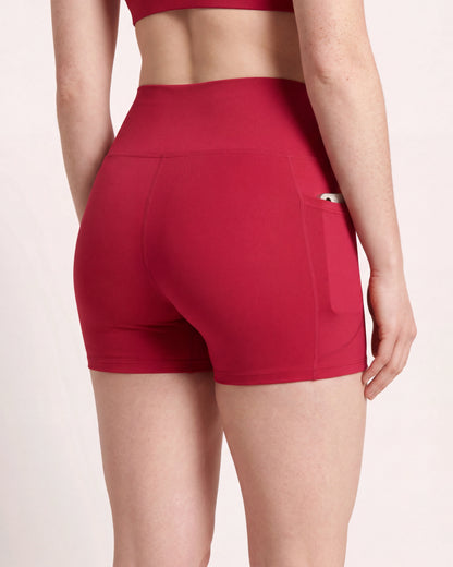 VARCEA Red Pocket Shorts