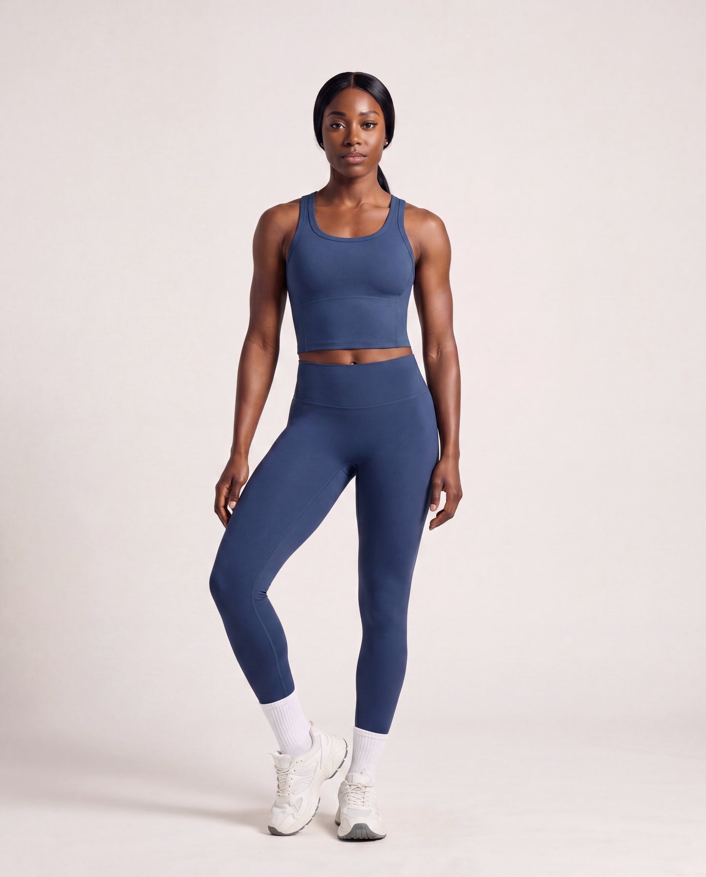 VARCEA Navy Seamless High Tank