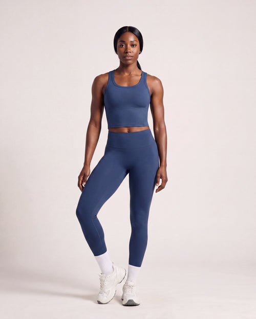 VARCEA Navy Seamless High Tank