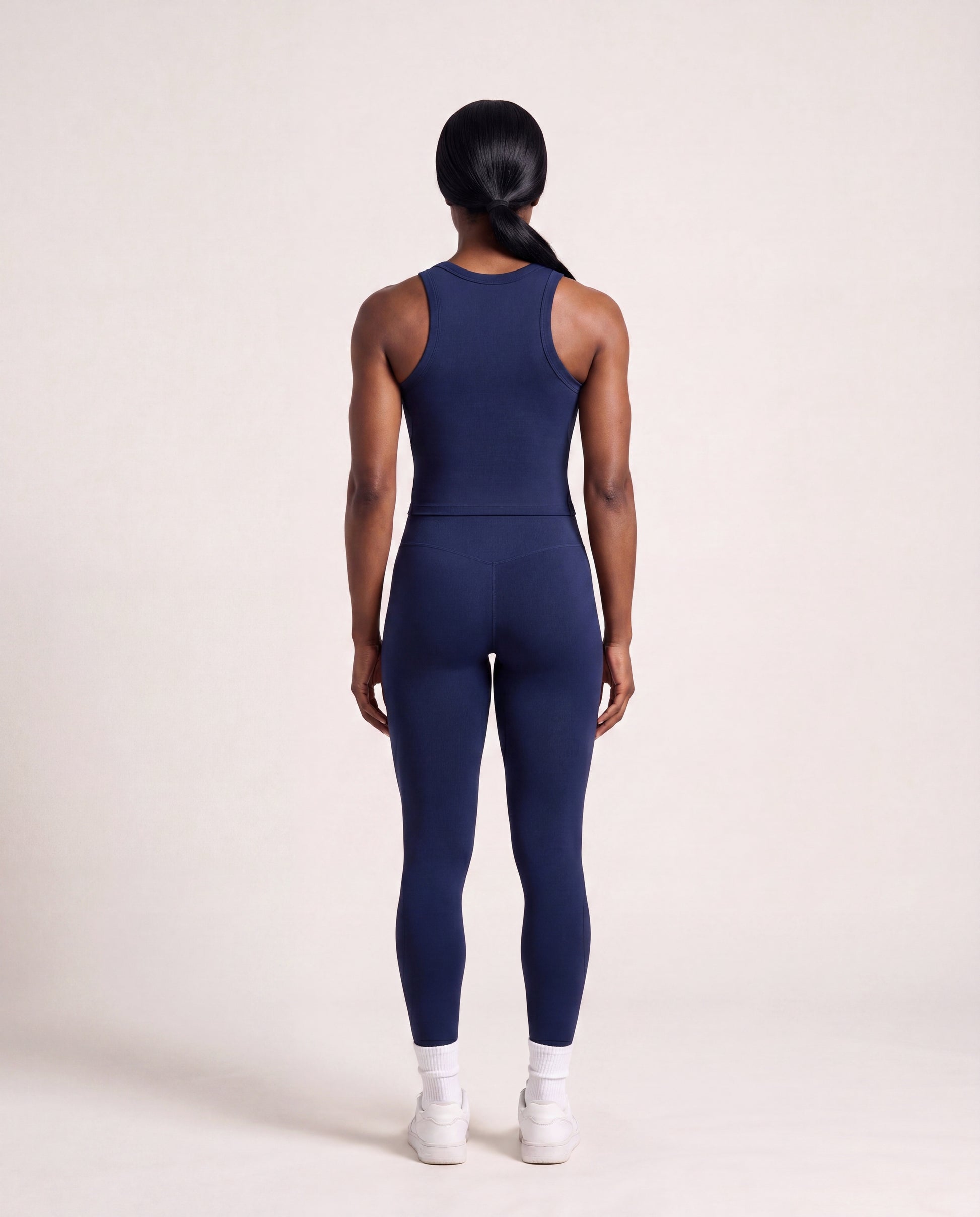 VARCEA Navy Seamless High Tank