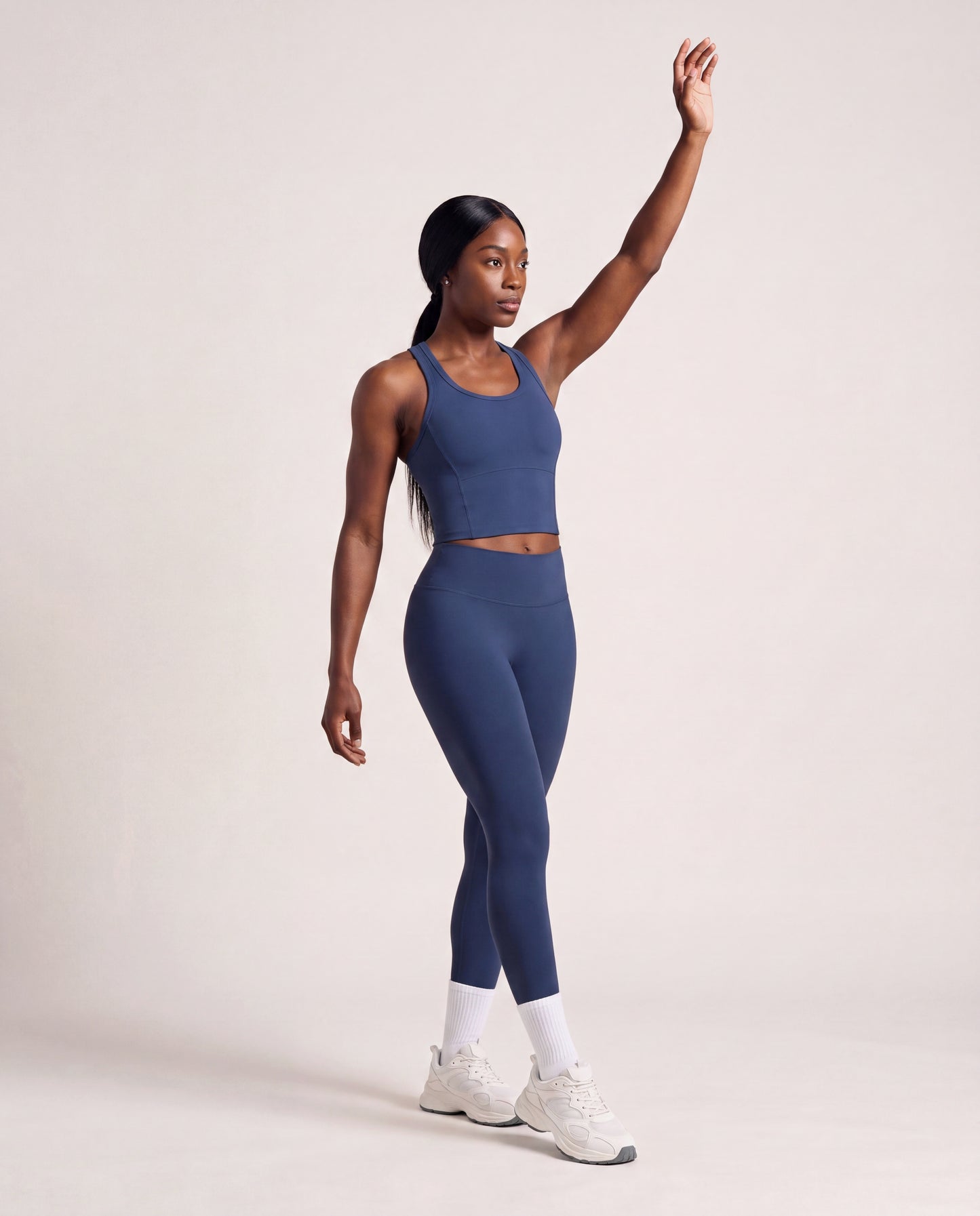 VARCEA Navy Seamless High Tank