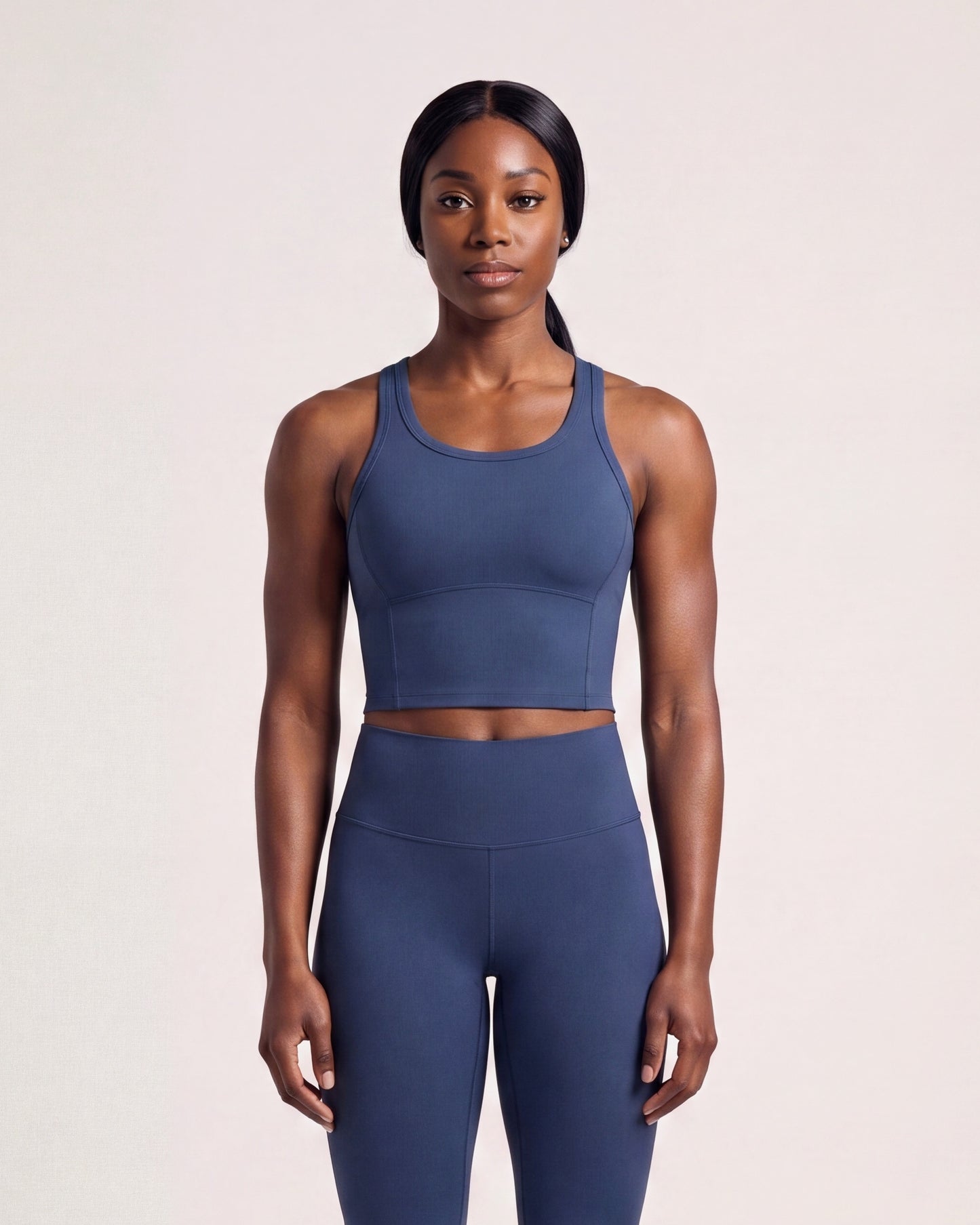 VARCEA Navy Seamless High Tank