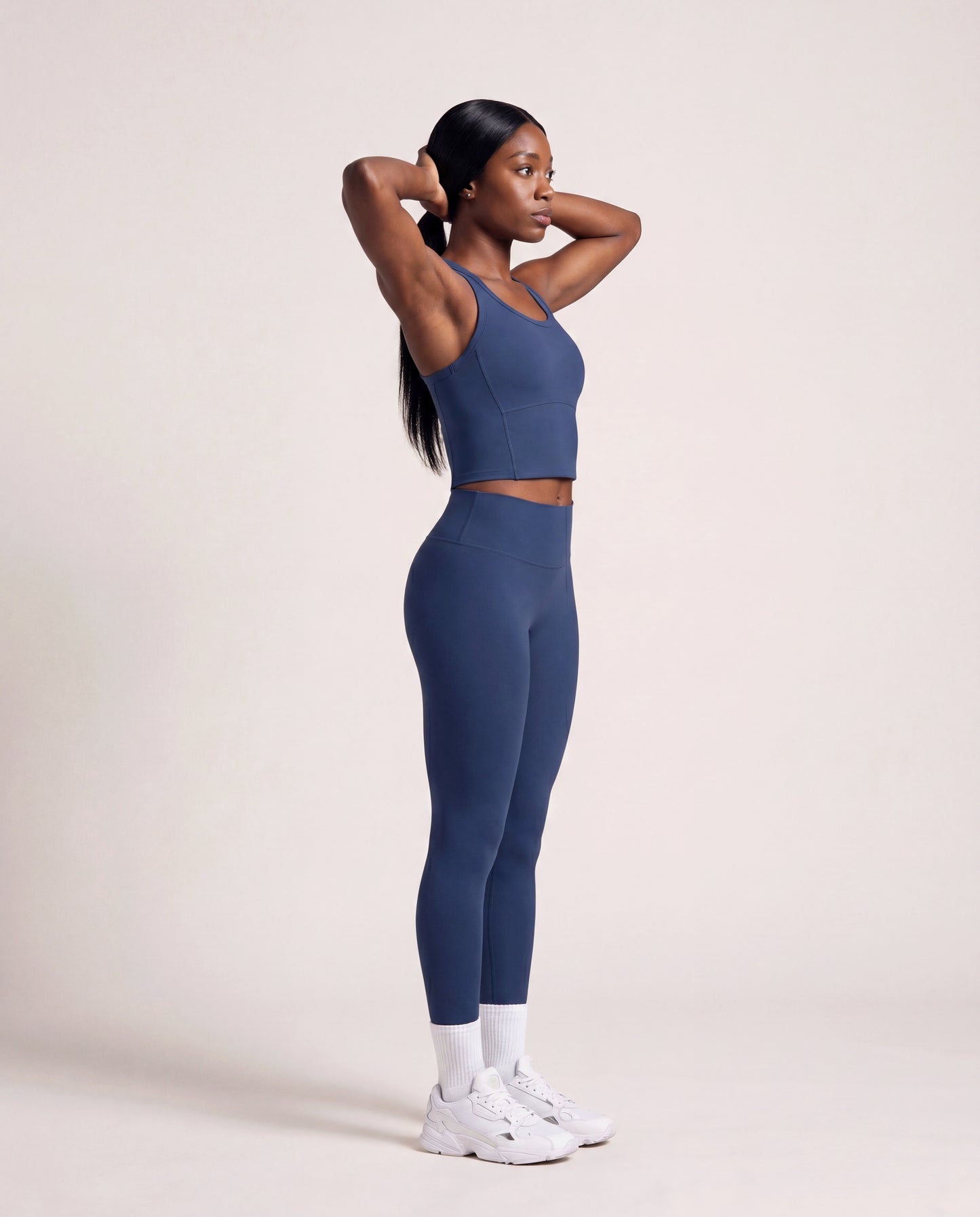 VARCEA Navy Seamless High Tank