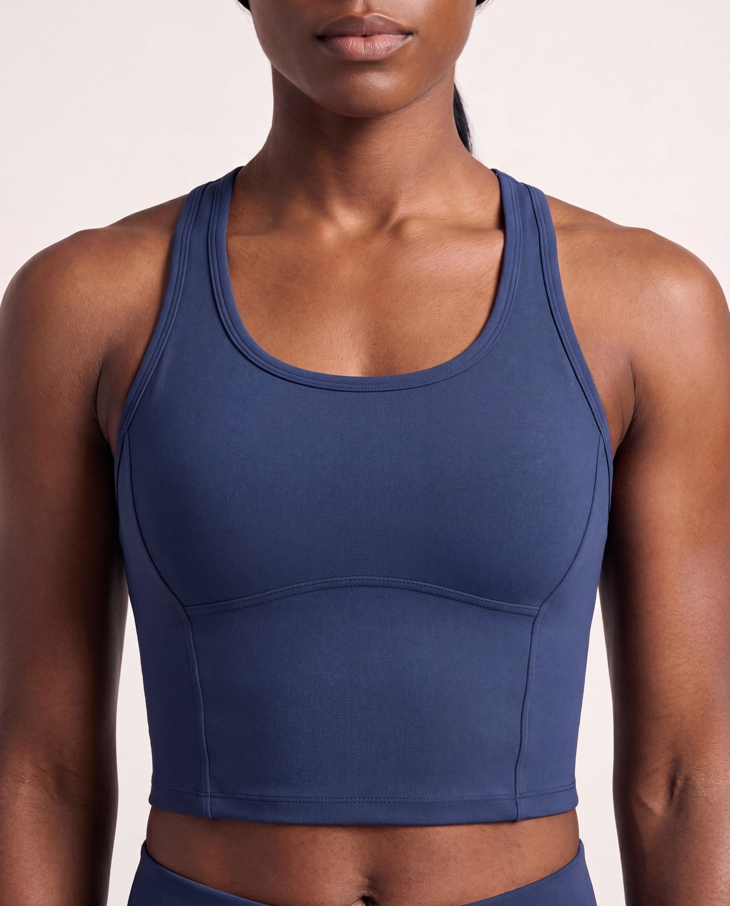 VARCEA Navy Seamless High Tank