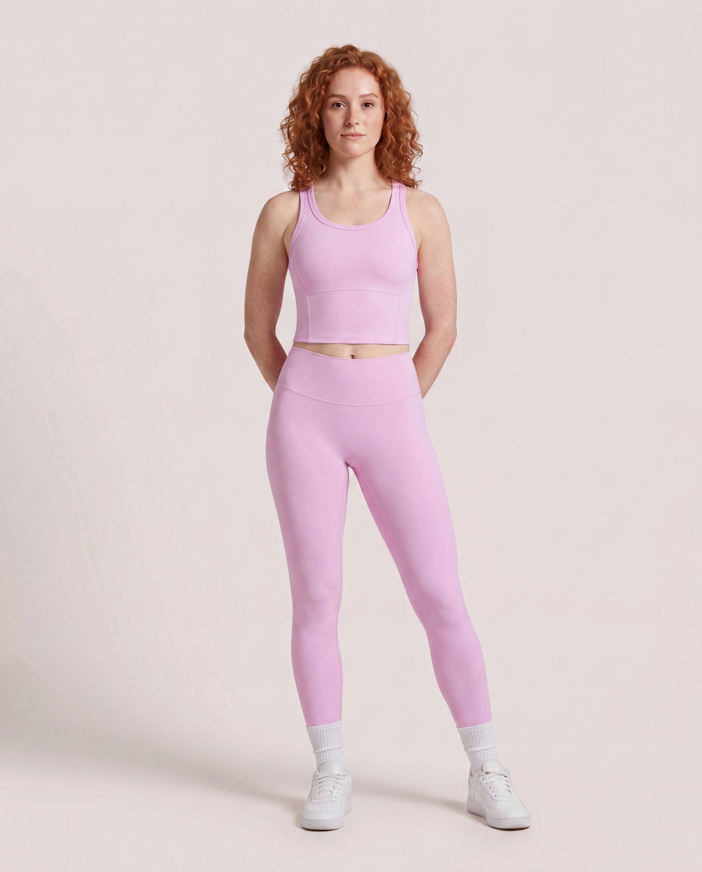 VARCEA Pink Seamless High Tank