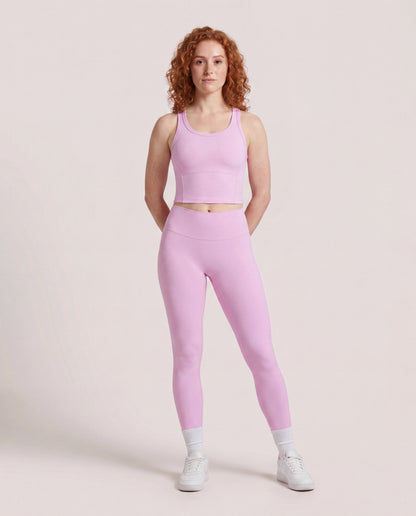 VARCEA Pink Seamless High Tank