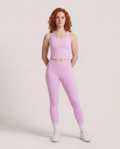 VARCEA Pink Seamless High Tank