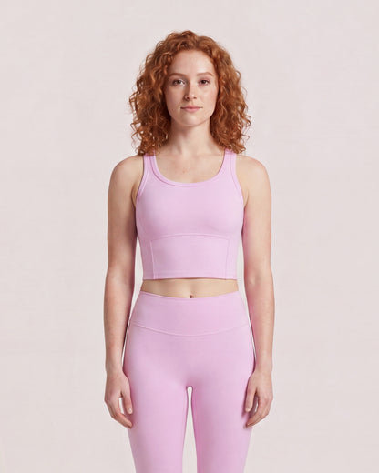 VARCEA Pink Seamless High Tank