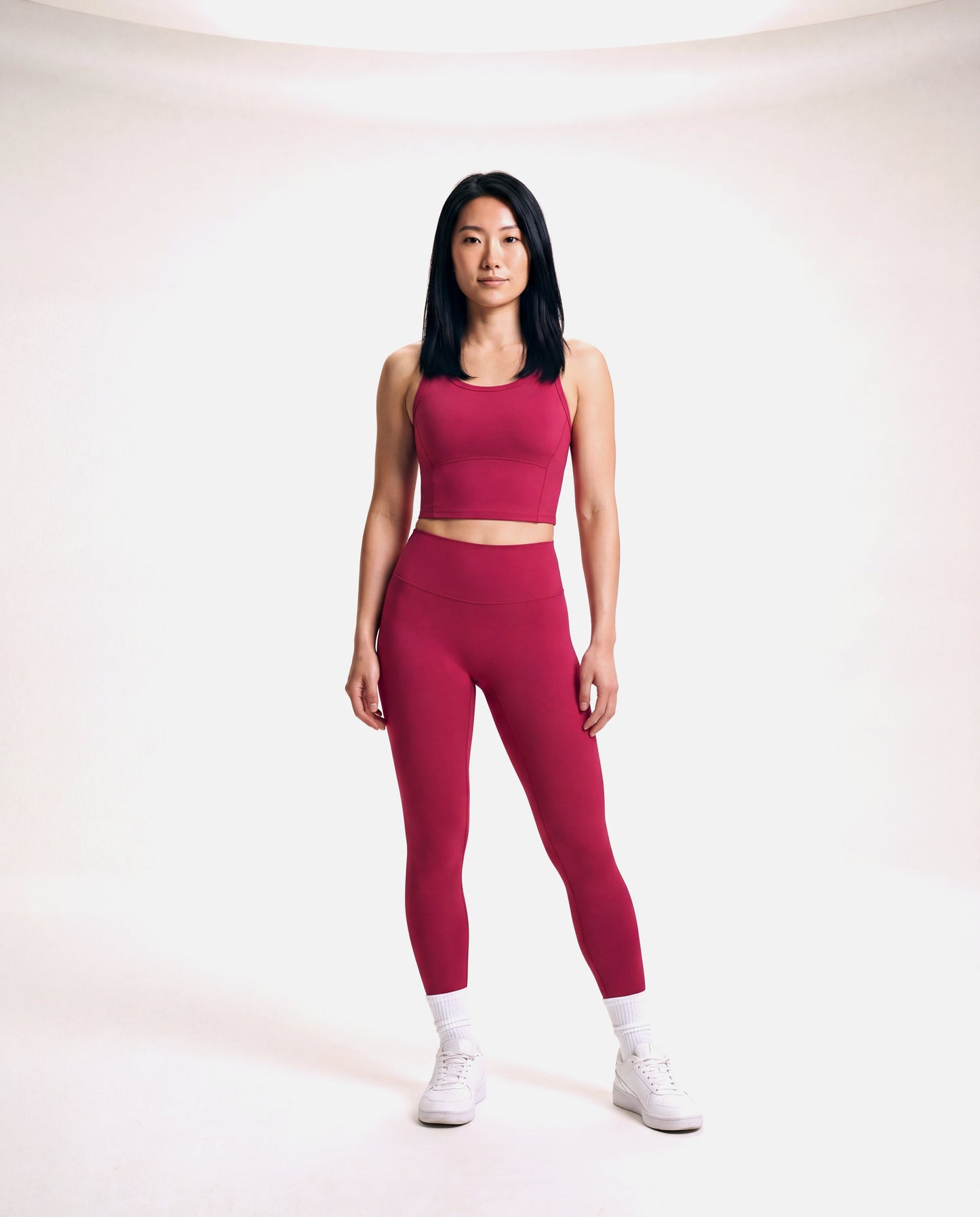 VARCEA Red Seamless High Tank