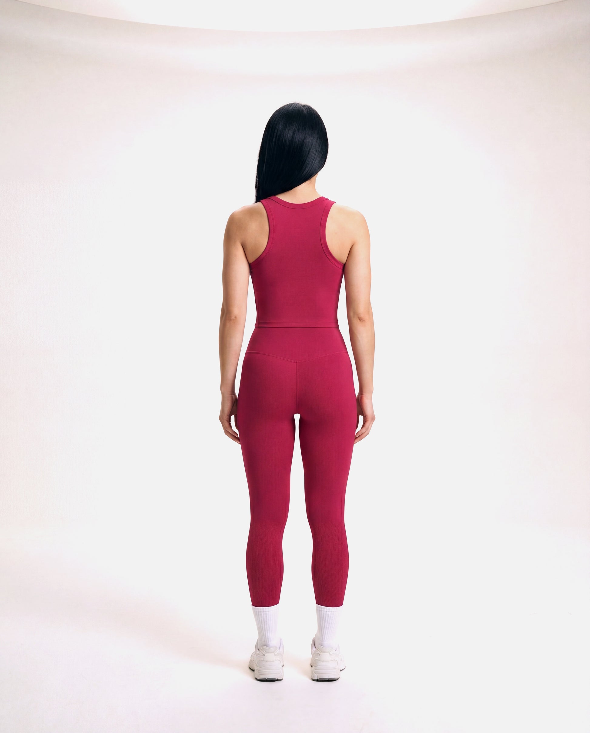 VARCEA Red Seamless High Tank