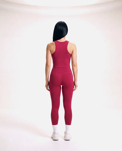 VARCEA Red Seamless High Tank